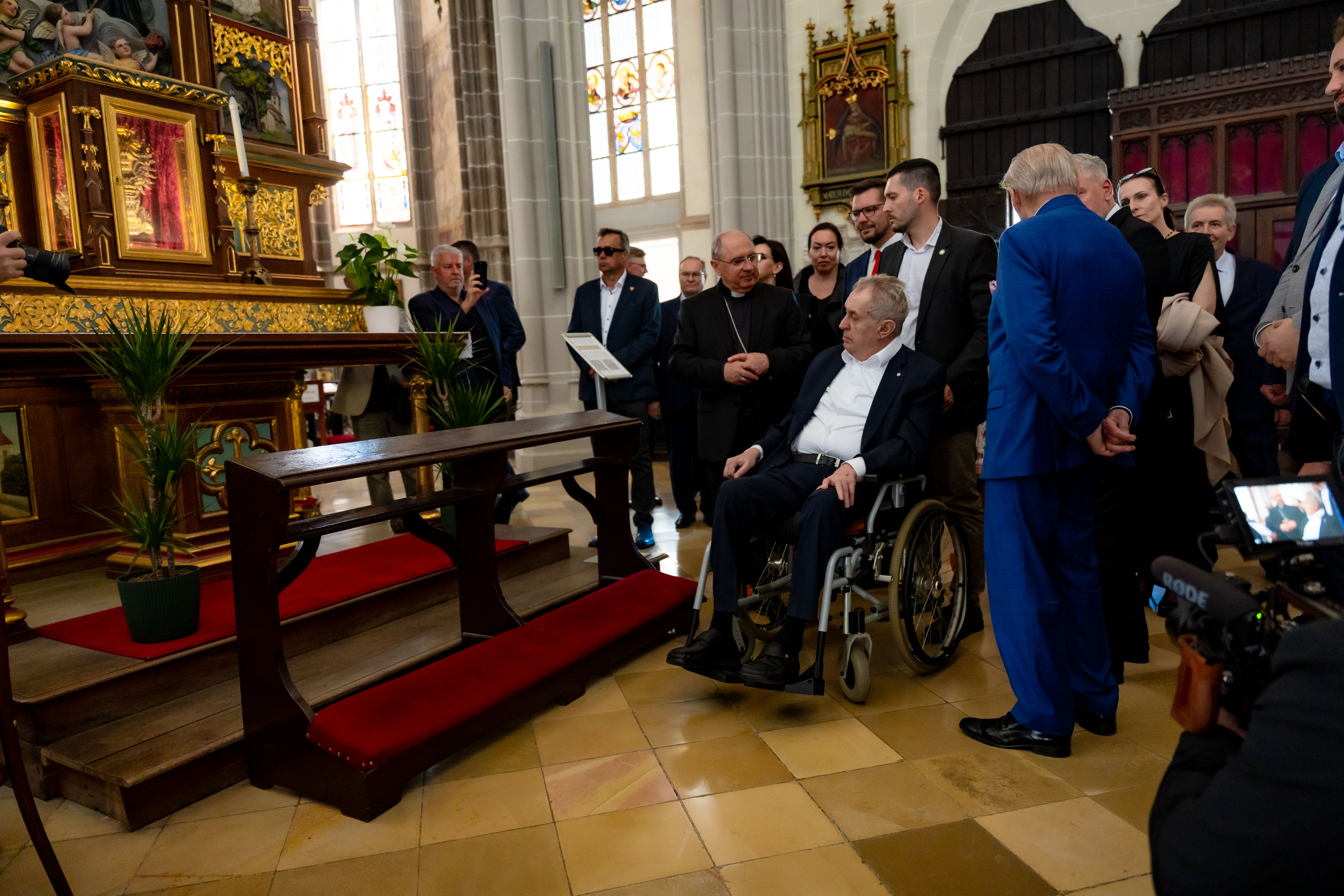 Prezident ZEMAN V Kosiciach so Schusterom -1-41